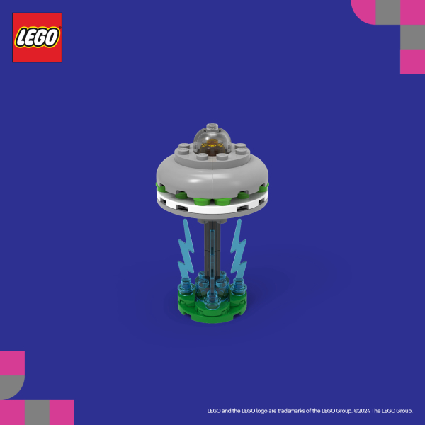 LEGO - Campaign 46 - Build a LEGO® UFO and take it home with you! - EN - 600x600